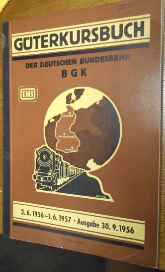 Güterkursbuch 1956/57
