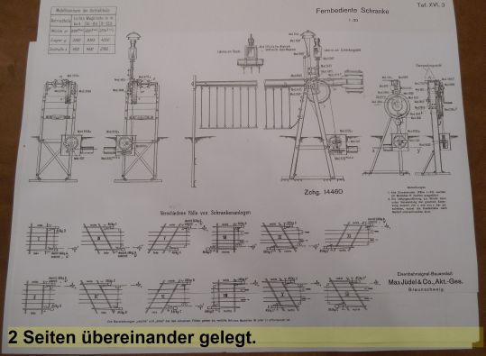 Max Jüdel & Co.Einzelbauarten der Weichen- und Signal-Stellerei 1912